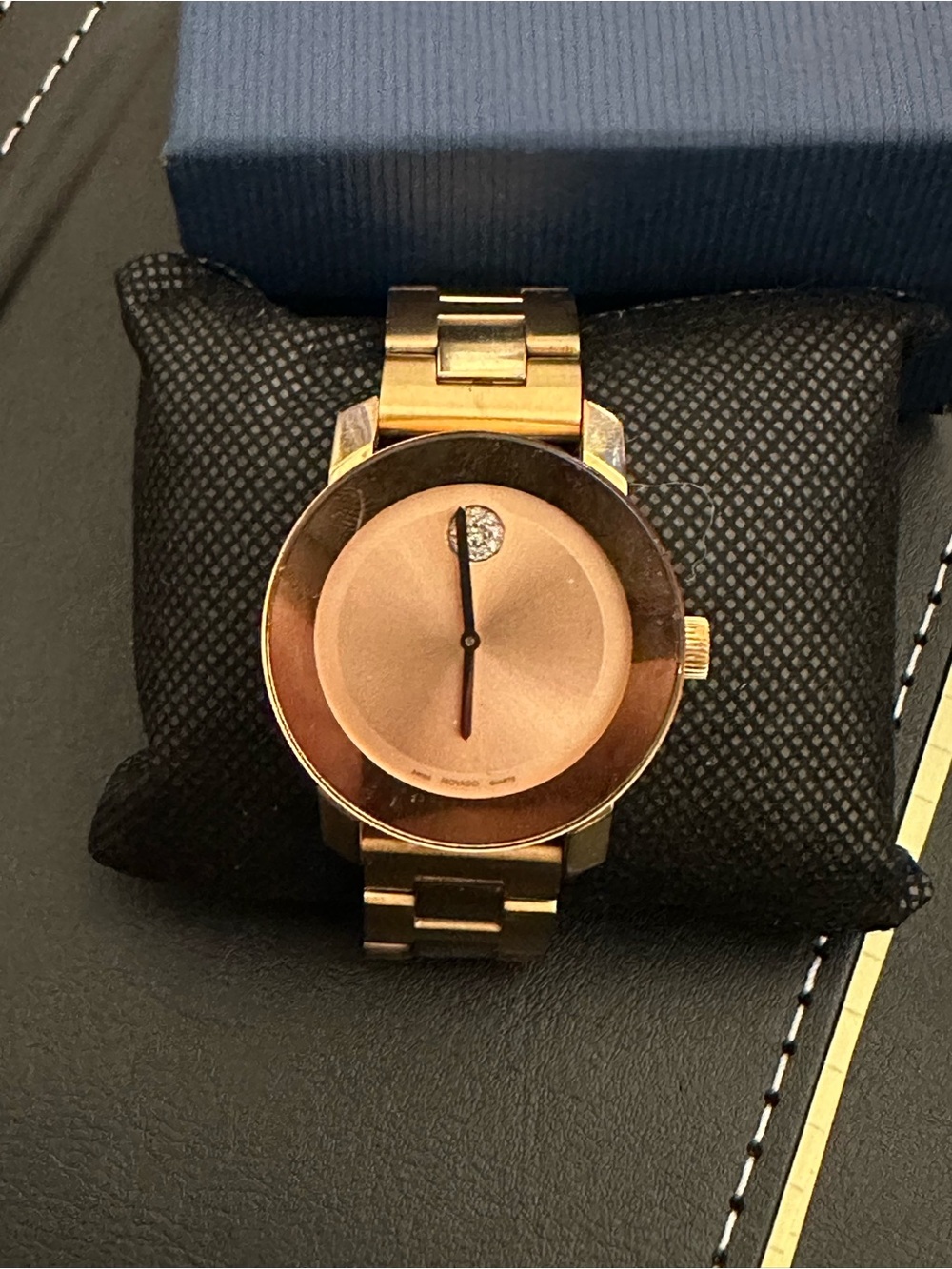 Movado Bold Watches with crystals pre owned